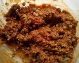Foto del passaggio 1 della ricetta Mattonella di tritato con ragù e mozzarella al forno