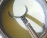 A picture of step 1 of Kheer Komola.