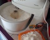 Foto langkah ke 3 dari resep Bolu Pisang panggang (sedikit pasta pandan) by: dapur dinora.
