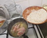 A picture of step 7 of Fussion biryani.