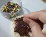 A picture of step 7 of Chocolate sandwich.