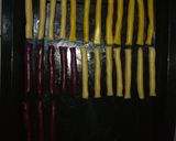 A picture of step 4 of Chocolate covered Cookie sticks.