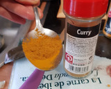Foto del paso 6 de la receta: Chipirones con curry y puré de patata