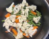 A picture of step 3 of Mix Vegetable Curry 🍛.