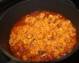 Foto del paso 4 de la receta Migas de supermercado, enriquecida con tocino curado, espárragos y tomate