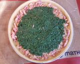 Une image de l'étape 4 de Quiche lardons épinards et oignons.