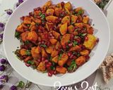 A picture of step 4 of Air Fryer Sweet Potato/Shakarkandi Chaat.