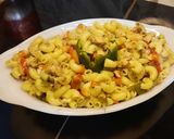 A picture of step 5 of Chicken tikka Macaroni.