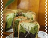 Foto langkah ke 16 dari resep Cake Nutrijell army / Bolu Nutrijell / Cake motif tentara.