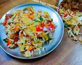 A picture of step 4 of Diet Bhel.