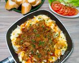 Hình bước làm 5 của món Cá Tuna phô mai sốt cay