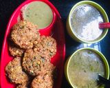 A picture of step 3 of Nutritious sprouted horse gram vada.
