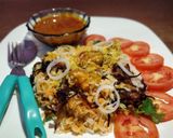 कोळंबी बिर्याणी (kolambi biryani recipe in marathi) रेसिपी स्टेप 11 फोटो