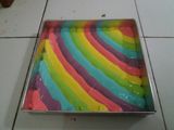 Rainbow rollcake kukus 😊