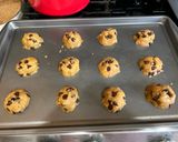 A picture of step 3 of Peanut Butter Chocolate Chip Cookies.
