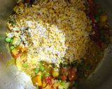 A picture of step 6 of Vegetable Khichdi.