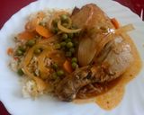 Foto del paso 5 de la receta: Pollo arvejado