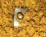 A picture of step 3 of Chana dal barfi.