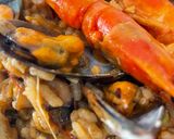 Foto del paso 8 de la receta: Arroz meloso de calamarchines, sepia y gamba roja