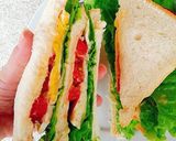 Hình bước làm 4 của món Bánh Mỳ Sandwich  🌮