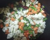 A picture of step 6 of Haydrabadi veg.korma.