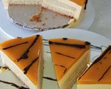 A picture of step 12 of Mango mousse cake.
