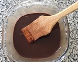 Foto del paso 1 de la receta: Pastel de chocolate con crema y frutillas