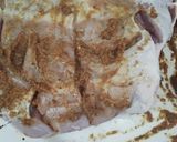 A picture of step 6 of Shahanshahi Raan.