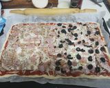 Foto del paso 4 de la receta Pizza familiar 2 en 1 🍕