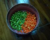 Foto langkah ke 4 dari resep Cutie Curly Girl Bento (bekal anak).