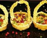बास्केट चाट(basket chaat recipe in hindi) रेसिपी चरण 11 फोटो