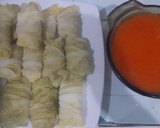 Foto langkah ke 6 dari resep Sawi gulung kuah pedas.