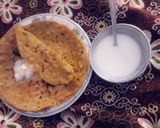 A picture of step 6 of Aloo wala paratha.