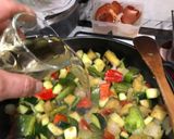Foto del paso 7 de la receta Bacalao a la plancha con sanfaina