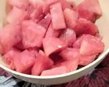 A picture of step 1 of Watermelon mint squash.