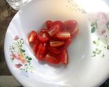 รูปขั้นตอนการทำที่ 1 ของ ไข่ผัดมะเขือเทศ
