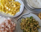 Foto del paso 3 de la receta Ensalada de arroz jazmín con gambas