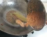 A picture of step 5 of Raw banana kofta curry.