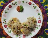A picture of step 12 of Mix Vegetable Vermicelli idli.