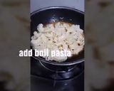A picture of step 5 of Chicken cheese pasta.
