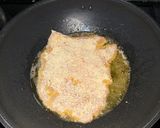 A picture of step 6 of Pork Schnitzel (optional spicy).