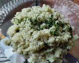 Foto del paso 6 de la receta: "Arroz 🍚🍛" de coliflor con cilantro😜🍱🥙