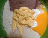 Foto langkah ke 1 dari resep Cookies chocolatos panggang teflon.