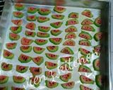 Foto langkah ke 5 dari resep Watermelon Cookies 😉.