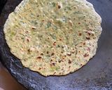 A picture of step 6 of Methi Paratha.