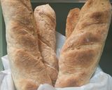 Foto langkah ke 6 dari resep Home made roti baguette (4 bahan aja).