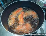 Foto del passaggio 5 della ricetta Pollo fritto con salsa di cipolle e indivia grigliata