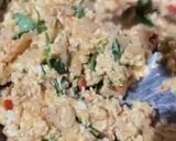 Foto langkah ke 3 dari resep Pepes Tahu Jamur.