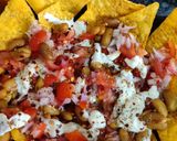 A picture of step 5 of Cheesy Mexican Nachos.