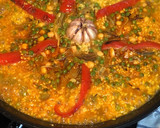 Foto del paso 4 de la receta: Paella verde o de verduras